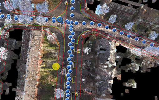 Transformación de LiDAR terrestre